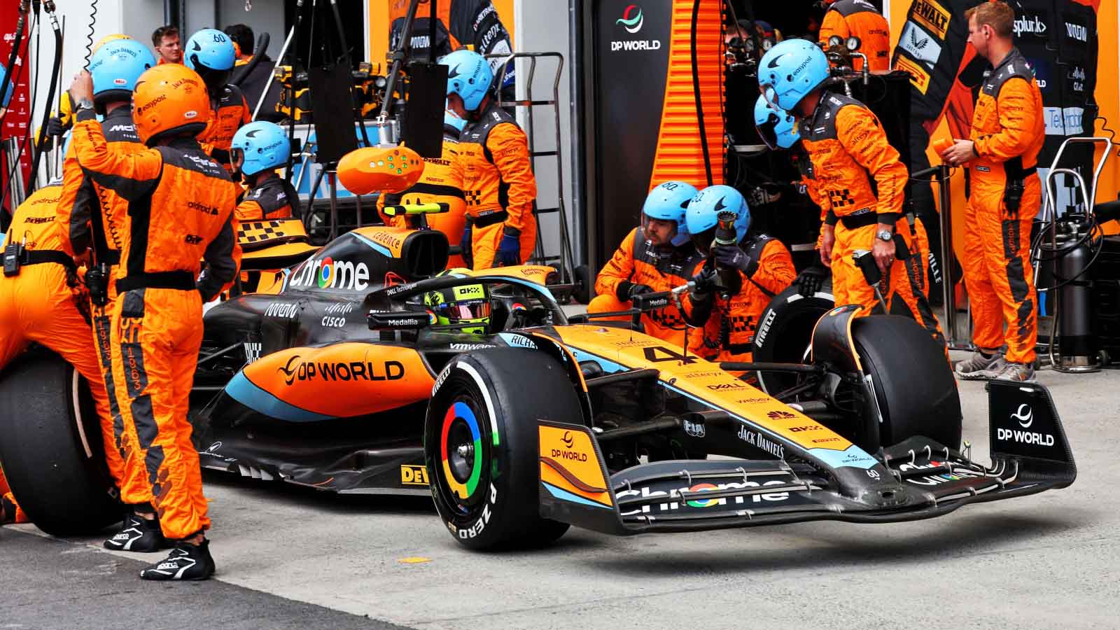 F1 pit stop